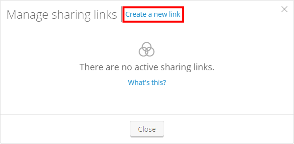 create new link