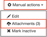 manual actions attachments
